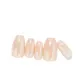 Loca press on nails pink chrome coffin shape (2)