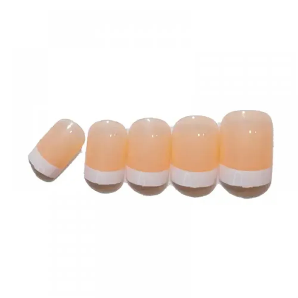 Loca Small Nails French Natural ShapeN2