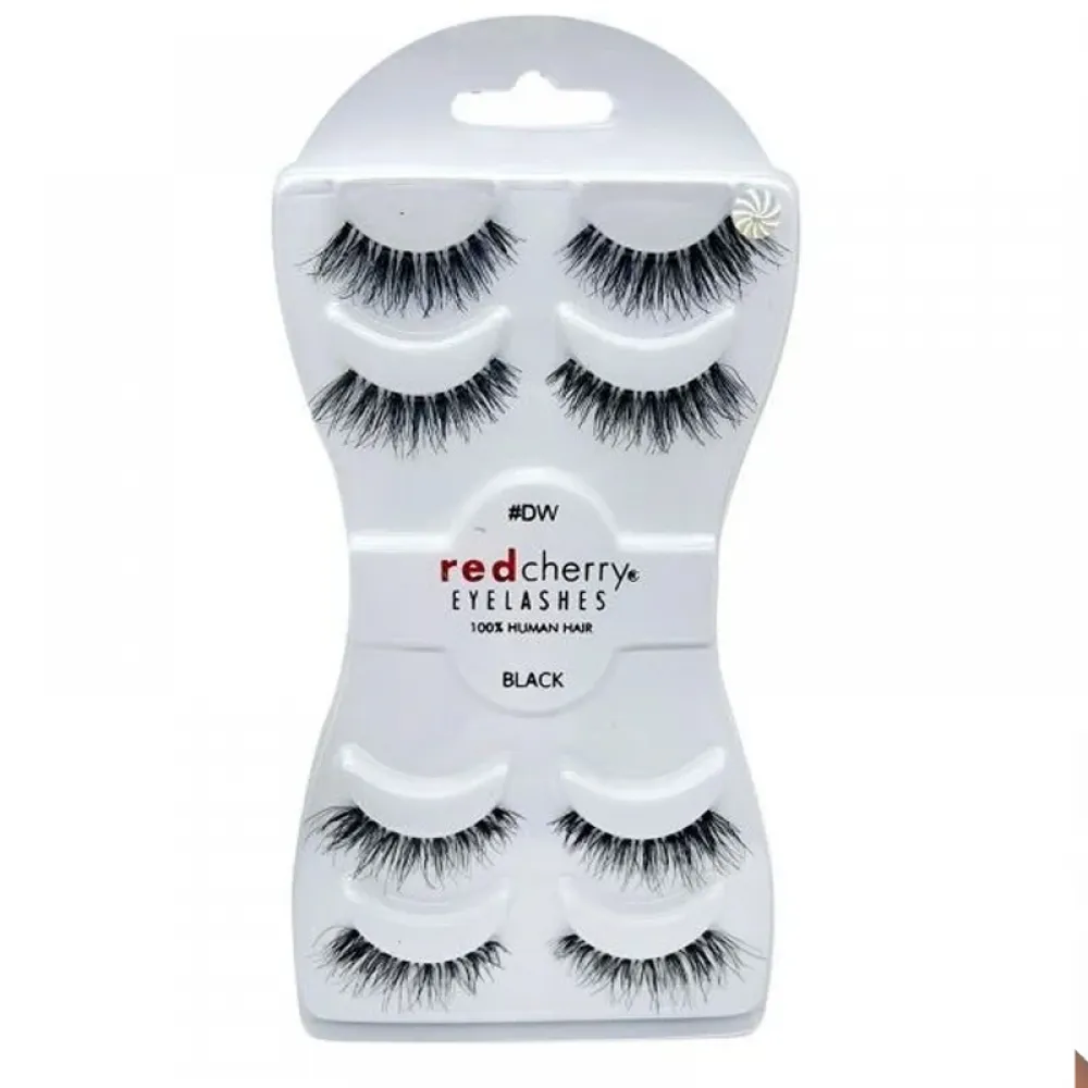 Red Cherry False Eyelashes Kit - No. DW