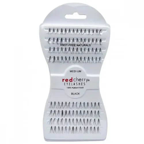 Red Cherry Eyelashes Set, Medium