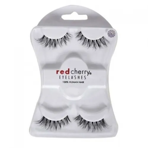 Red Cherry False Eyelashes - Two Pairs, Style #DW