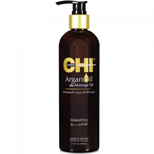 CHI Shampoo With Argan Oil Plus Moringa Oil 340 ml