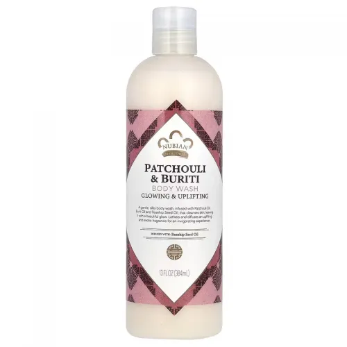 Nubian Heritage, Body Wash, Patchouli & Buriti, 13 fl oz (384 ml)