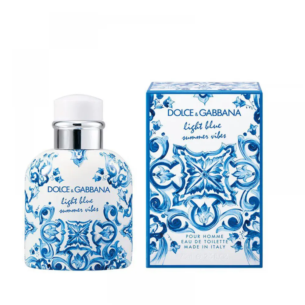 Dolce & Gabbana Light Blue Summer Vibes Pour Homme Eau de Toilette 75ml