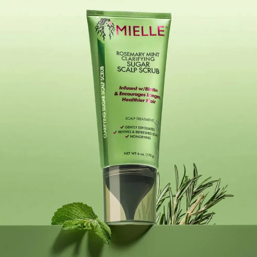 Mielle Rosemary & Mint Purifying Sugar Scalp Scrub - 170g