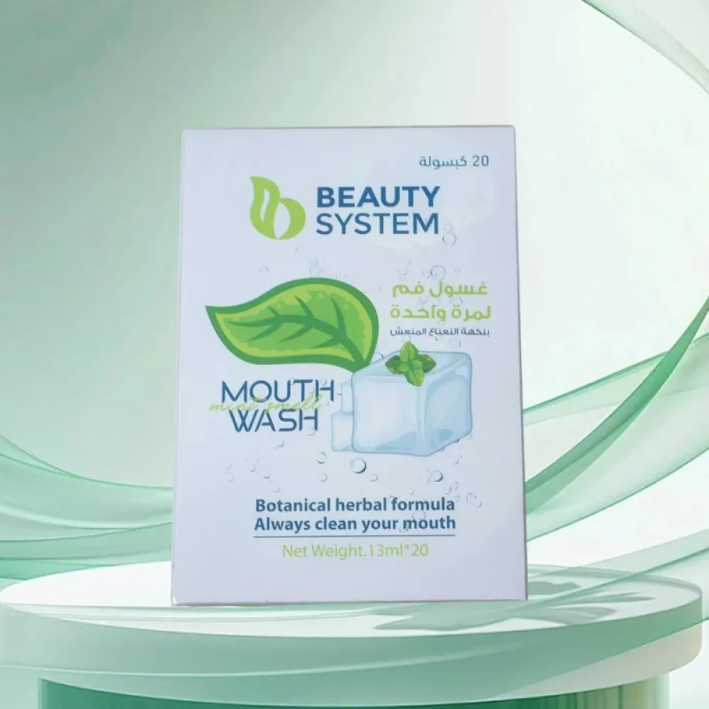 Beauty System Advanced Mint Mouthwash Capsules, 20 x 13ml