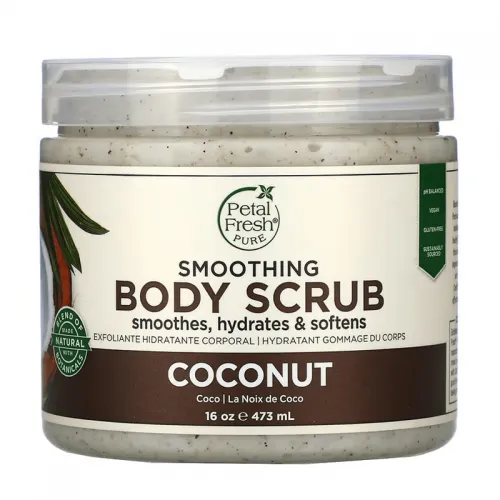 Petal Fresh Smoothing Body Scrub with Coconut - 473ml