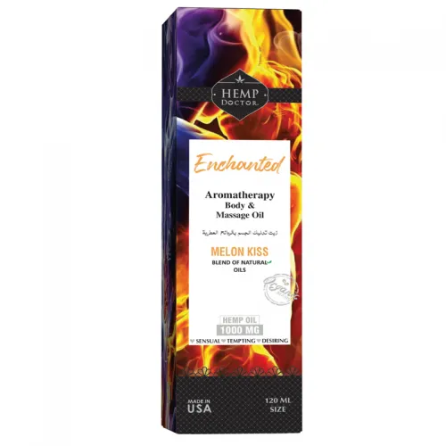 Hemp Doctor Enchanted Massage Oil Melon Kiss 120 Ml