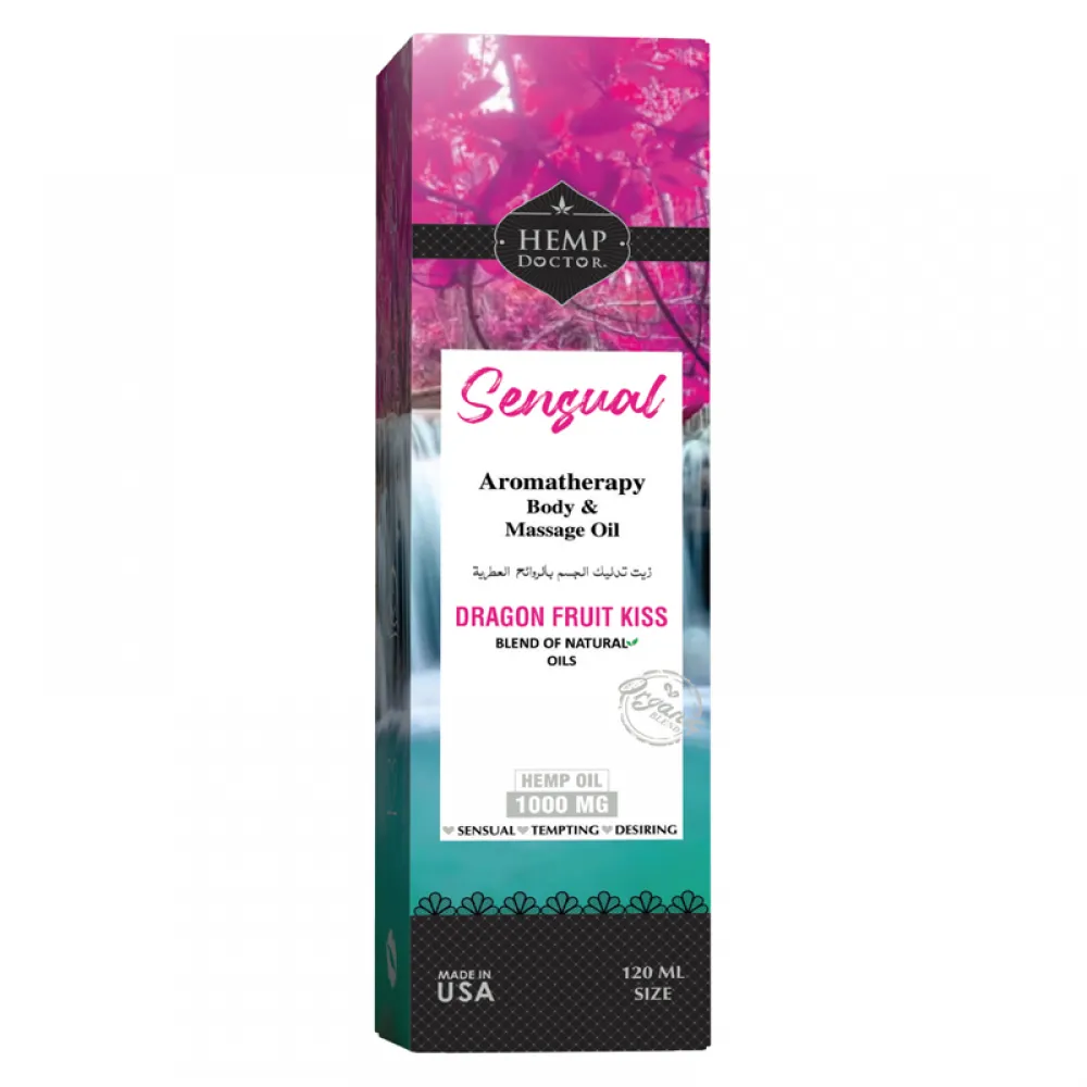 Hemp Doctor Sensual Massage Oil Dragan Kiss 120 Ml