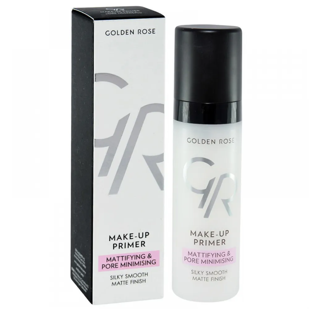 Golden Rose Mattifying & Pore Minimising Liquid Highlighter Primer, White, 30 ml