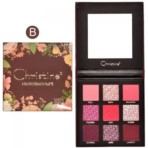 Christine eyeshadow set 9 colors B