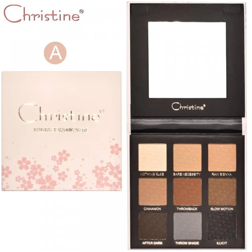 Christine eyeshadow set 9 colors A
