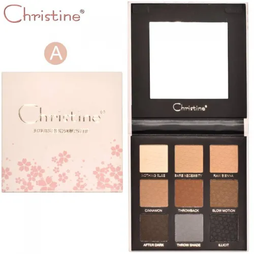 Christine eyeshadow set 9 colors A