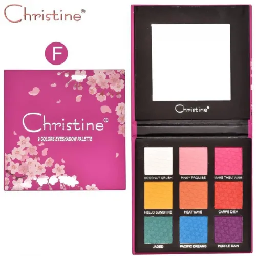 Christine eyeshadow set 9 colors F