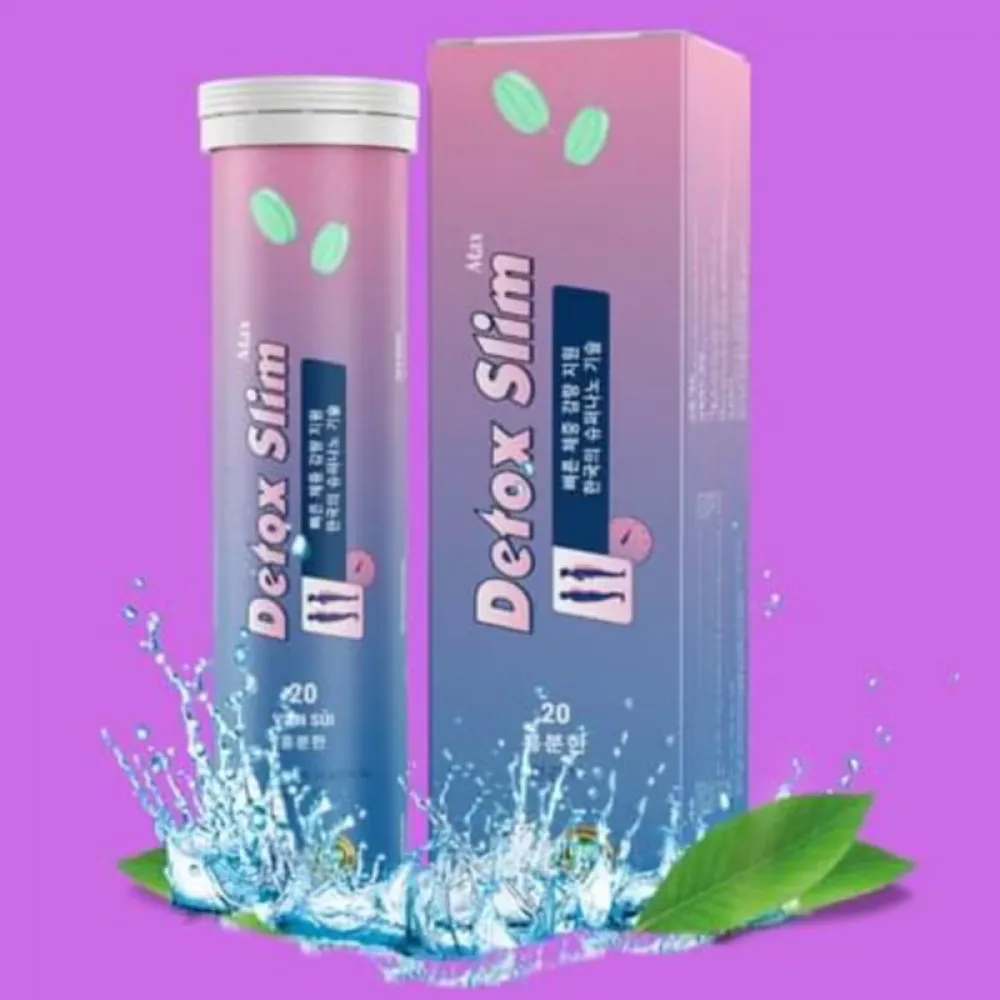 Detox Slim Weight Loss Pills 100% Natural Herbal Ingredients, Safe for Health