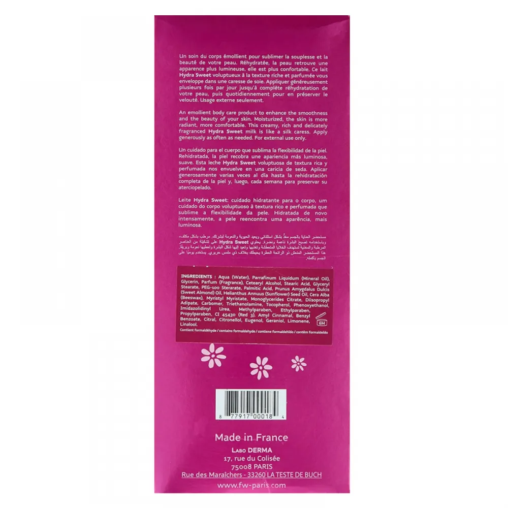 Fair & White So White Body Milk for Brightening and Moisturizing - 500ml