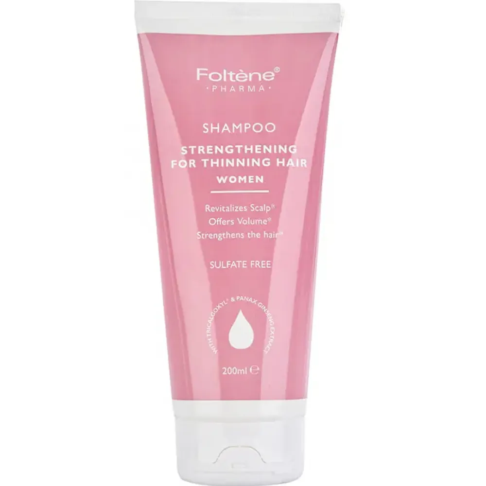 Foltene Pharma Shampoo Strengthening For Thinning Hair Women 200 ml