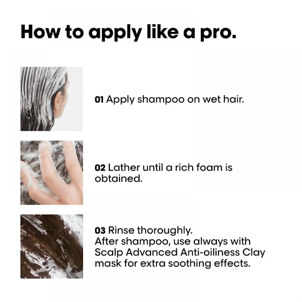 L'Oréal Professionnel Scalp Advanced Anti-Oiliness Shampoo 300ml