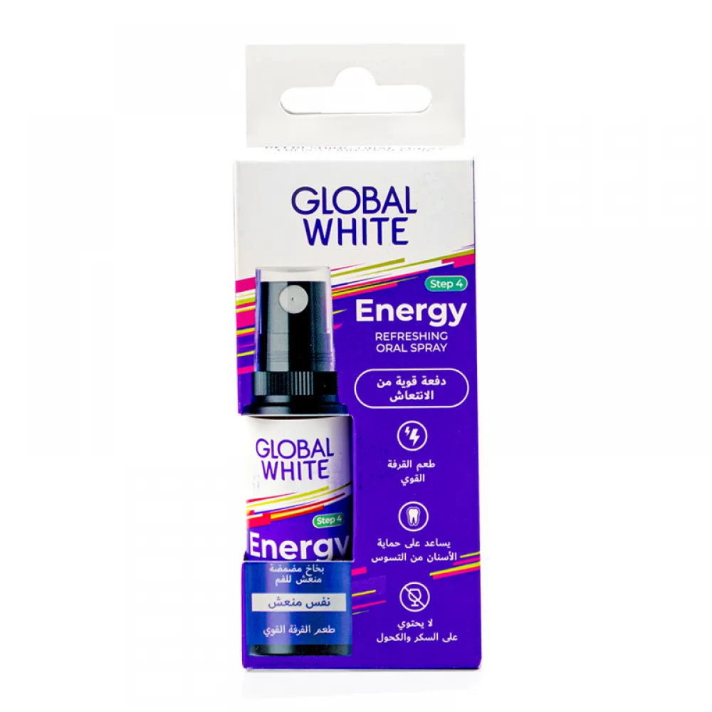 Global White Fresh Cinnamon Oral Spray - 15ml