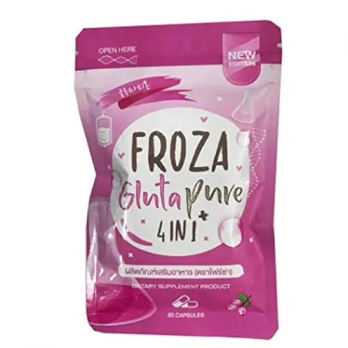 Gluta Pure 4-in-1 Capsules - 60 Capsules by Froza Frozen Charcoal
