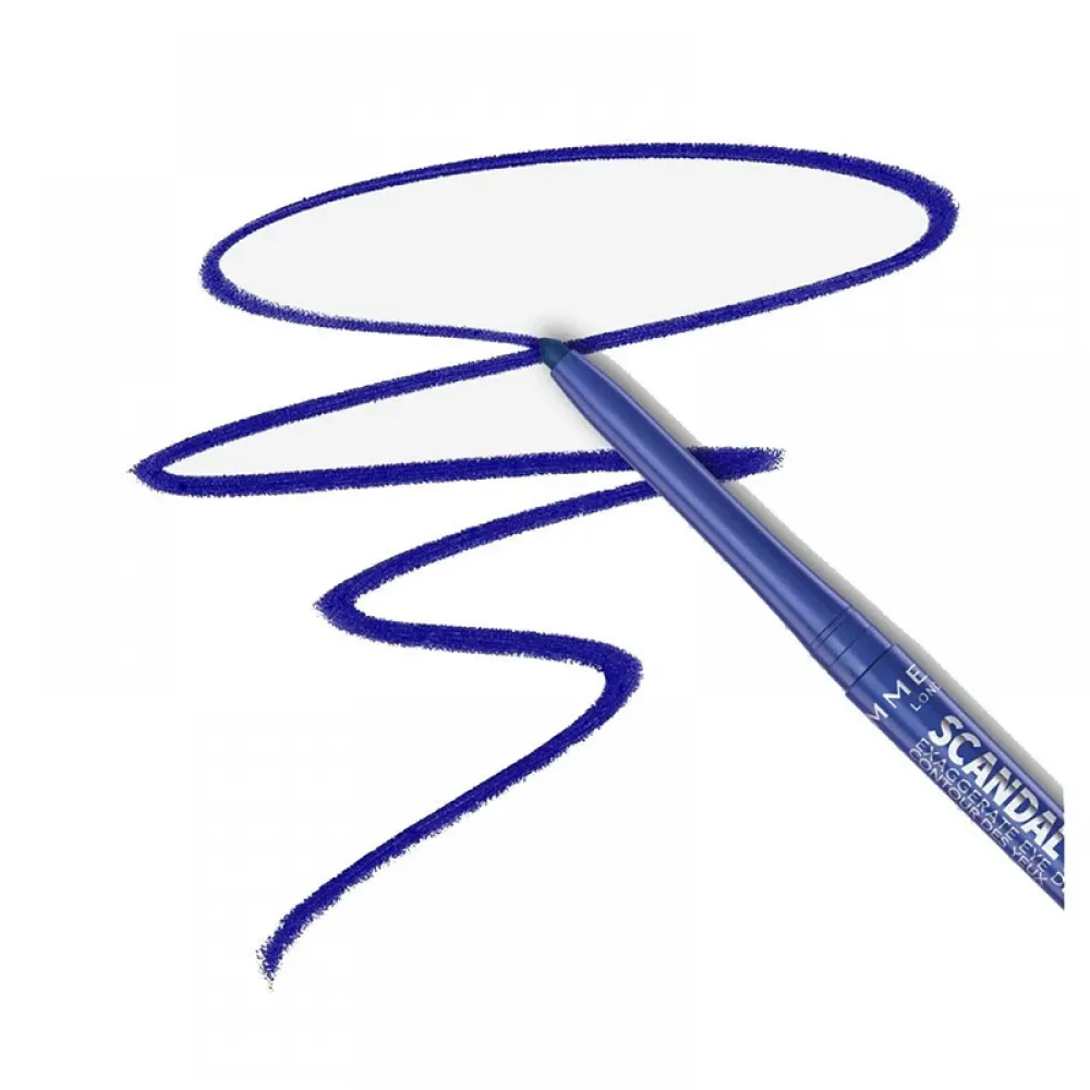 Rimmel London ScandalEyes Exaggerate Eyeliner 004 Cobalt Blue - 0.35g