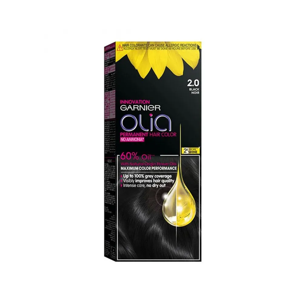 Garnier Olia Ammonia-Free Hair Color - Black 2.0