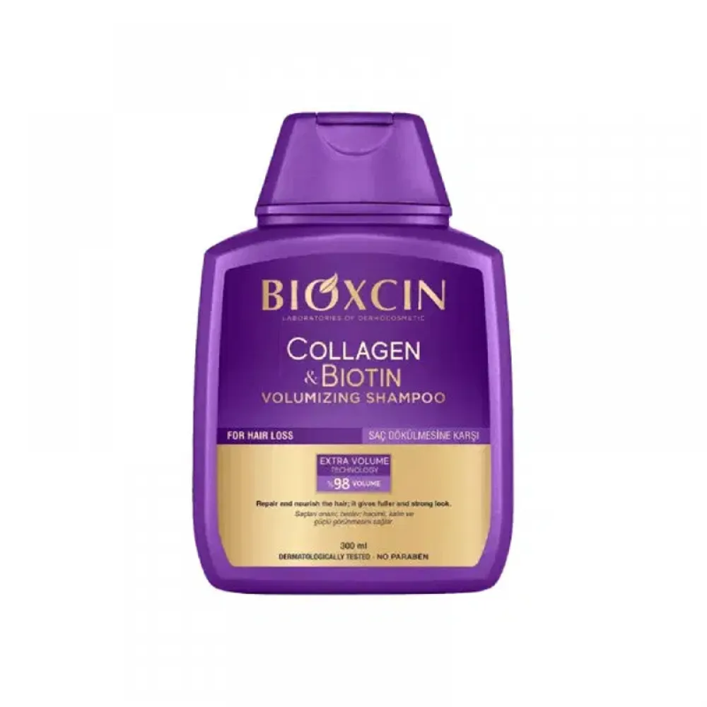 Bioxsin Hair Shampoo for Hair Density with Collagen & Biotin, 300ml