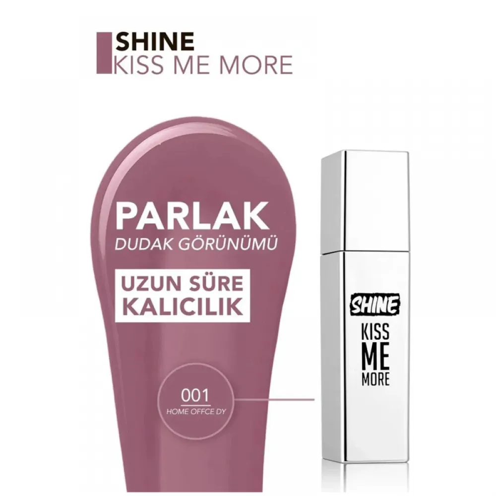 أحمر شفاه سائل شاين كيس مي مور من فلورمار ، 001 PEACH