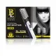 Boland Laura hair dryer, black and gray, two brushes