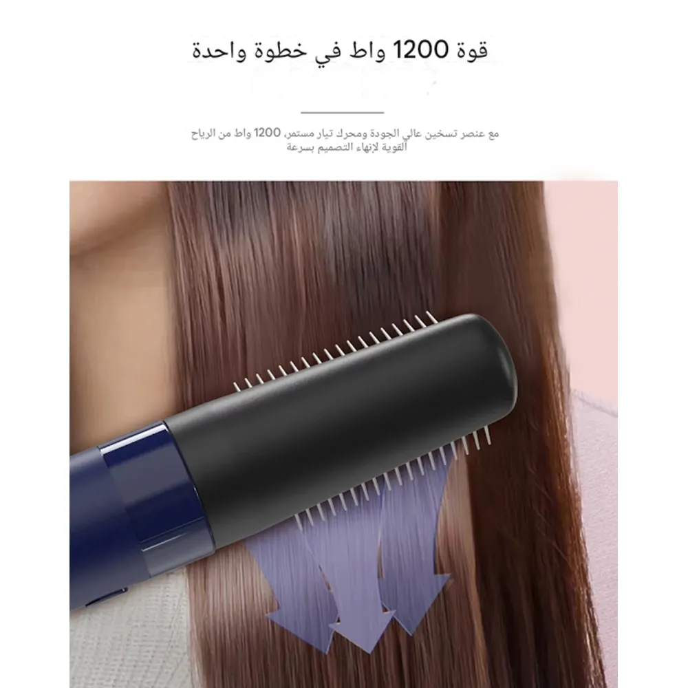 Boland Laura hair dryer, black and gray, two brushes