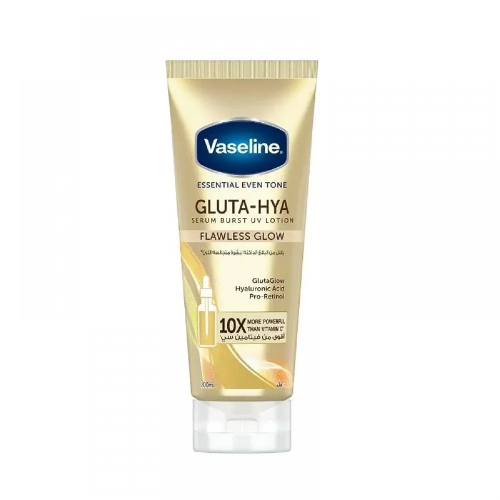 Vaseline Essential Even Tone Lotion Enriched with Serum for a Perfect Glow & UV Protection - 200ml