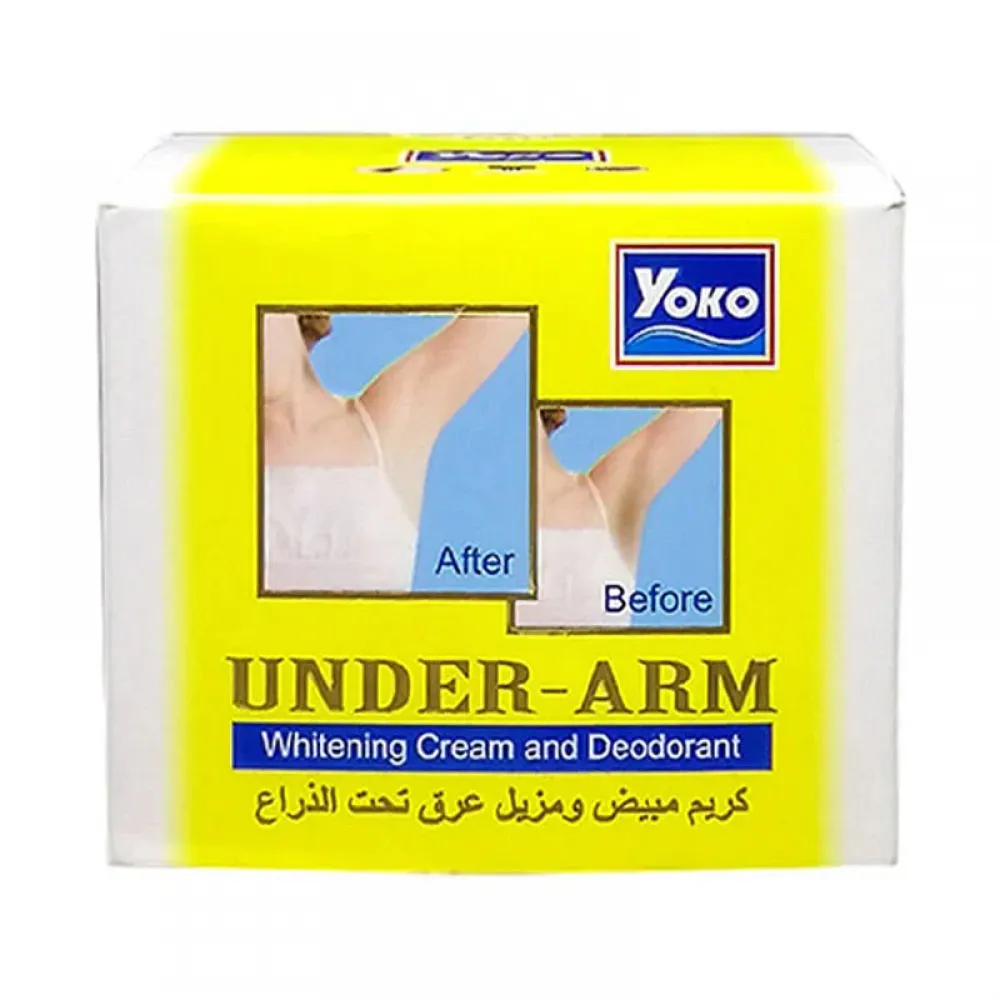 Yoko Whitening and Deodorant Cream for Underarms 50g