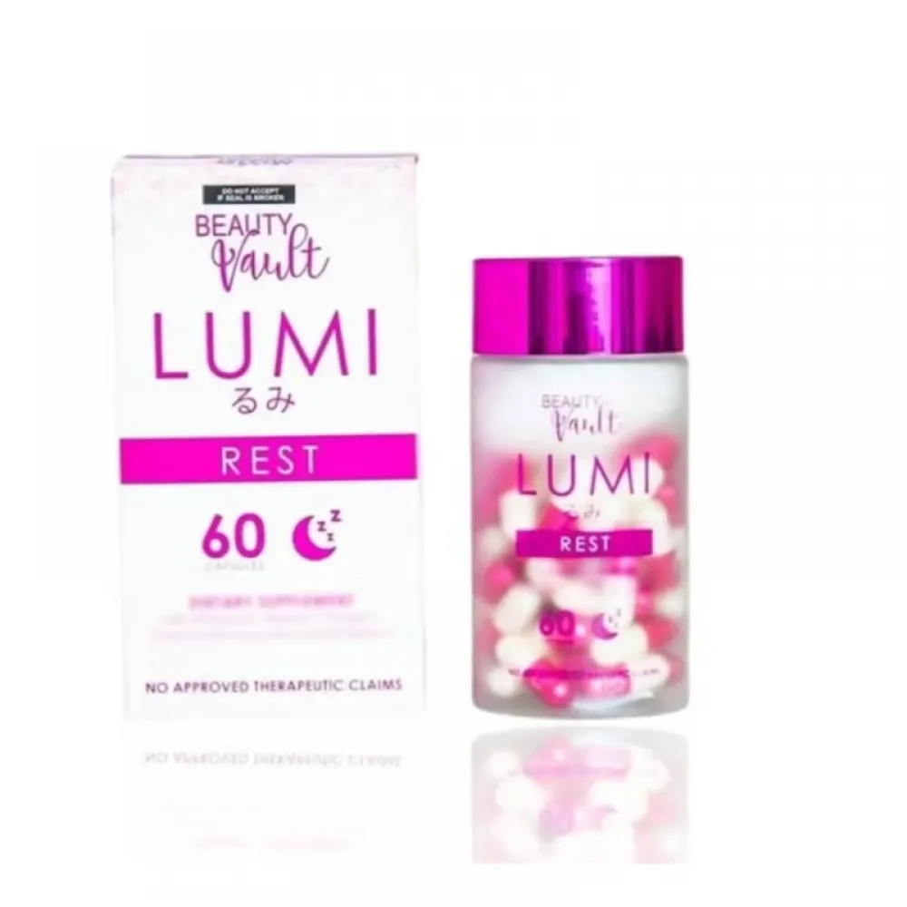 Beauty Vault Lumi 24-Hour Glutathione Capsules – 60 Capsules