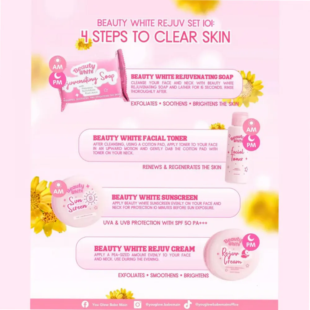 Beauty White Skin Rejuvenation Set