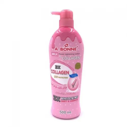 Skin Whitening Lotion with Milk and Collagen by Ibon, 500 ml