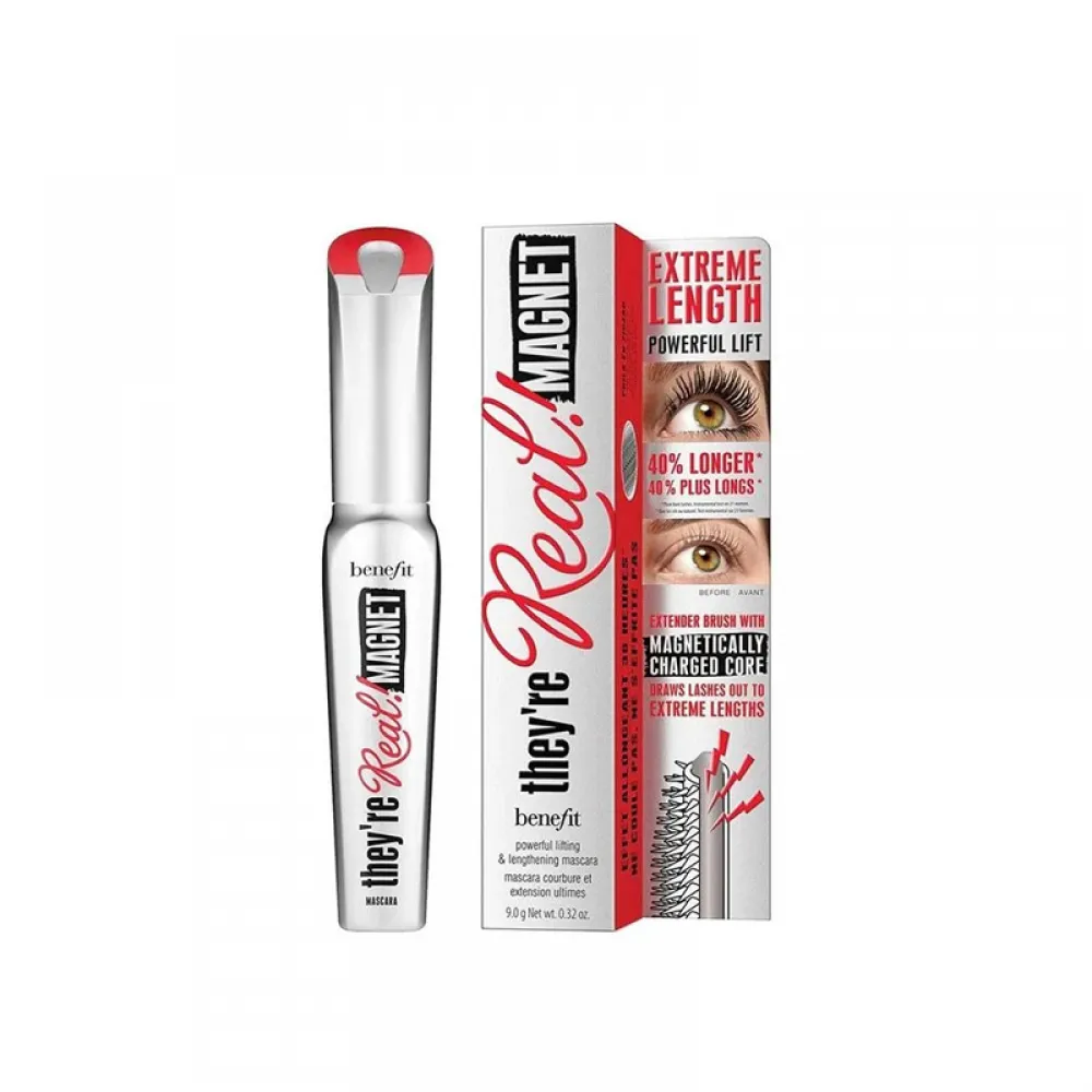 They’re Real! Magnet Mascara for Extreme Length by Benefit – Black – 9g