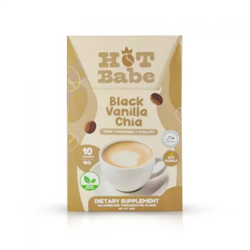 Hot Babe Black Vanilla Chia – Healthy Nutritional Drink