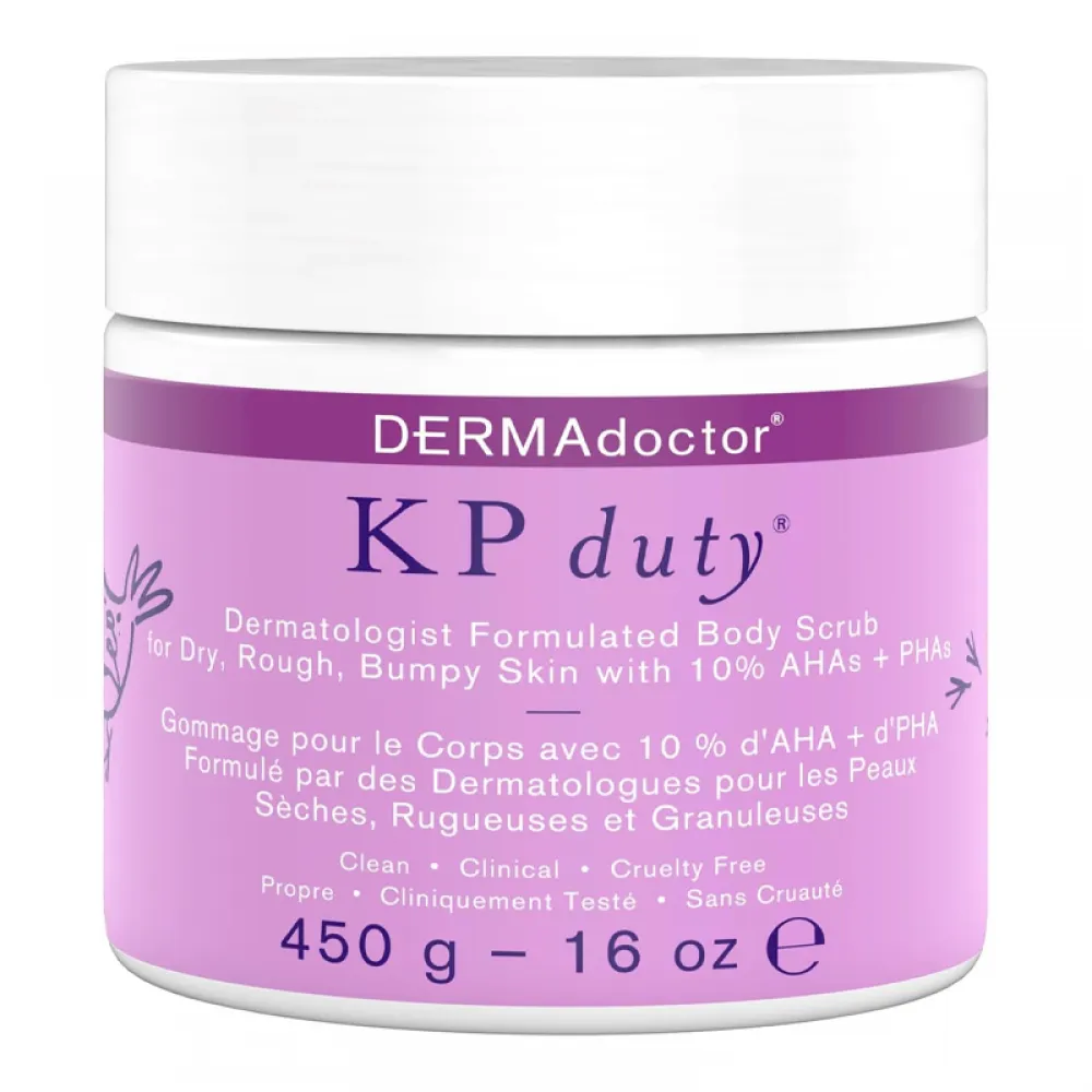 DermaDoctor KP Duty Body Scrub, Unisex, 454.0 g