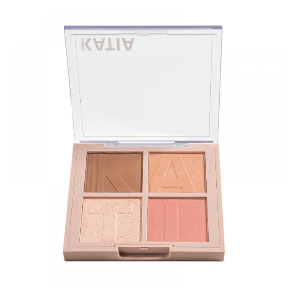 Catrice Quad Palette (Bronze, Blush, and Highlighter