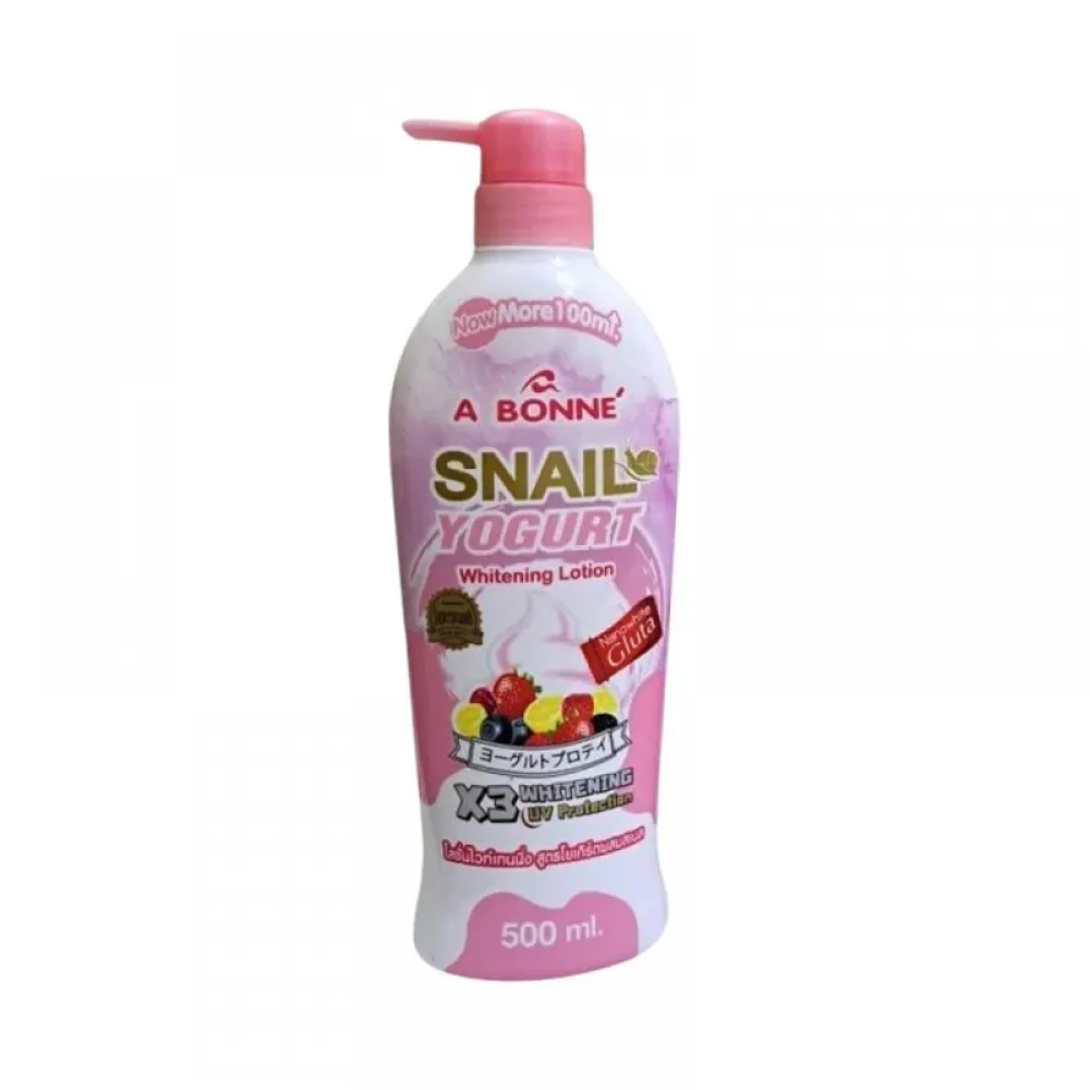 Yogurt and Snail Whitening Body Lotion by Ebonne - 500 ml