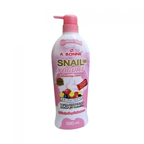 Yogurt and Snail Whitening Body Lotion by Ebonne - 500 ml