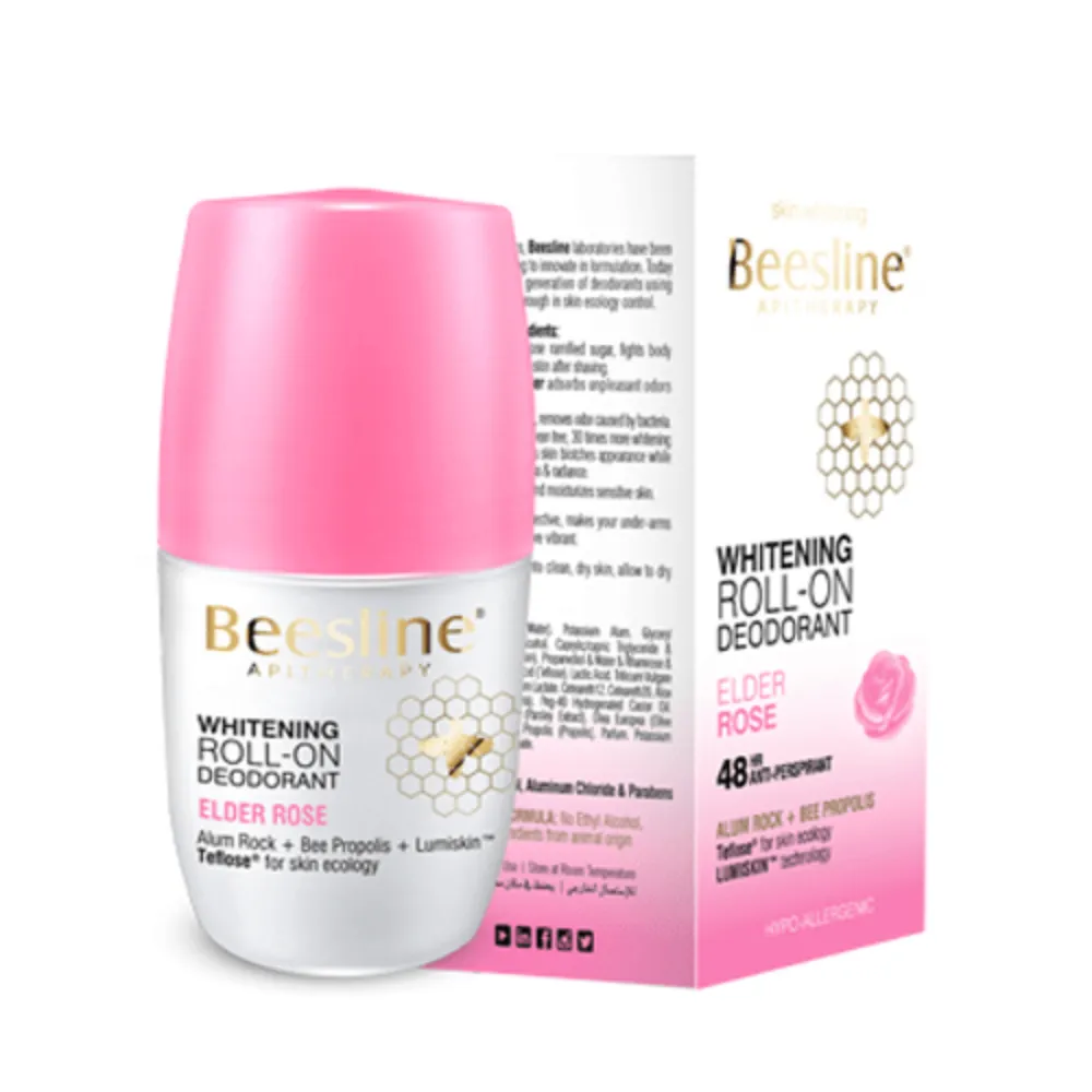 Beesline Whitening Roll-on Deodorant - Elder Rose