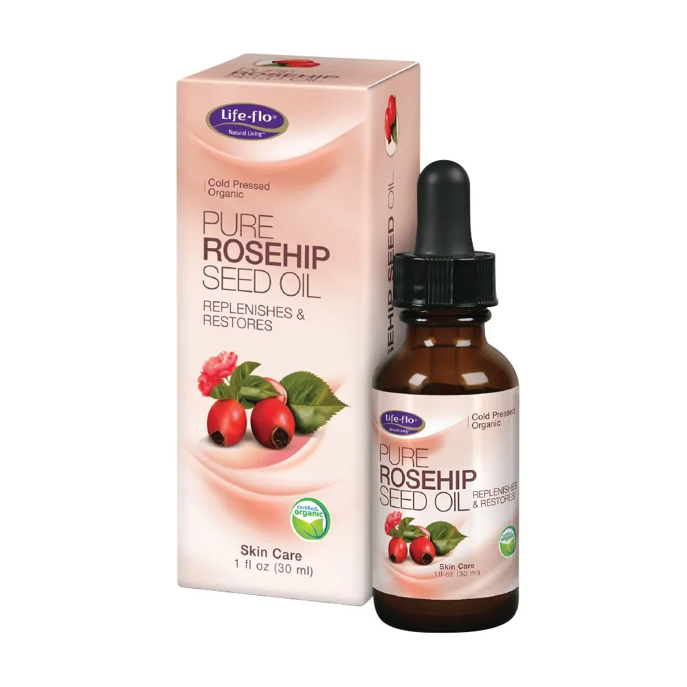 Life Flo Pure Rosehip Seed Oil - 30ml