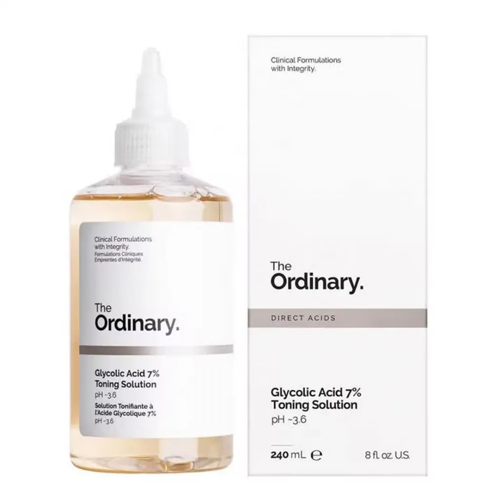 ذا اورديناري محلول تنظيف بحمض الجليكوليك بنسبة 7 بالمئة شفاف 240مل
