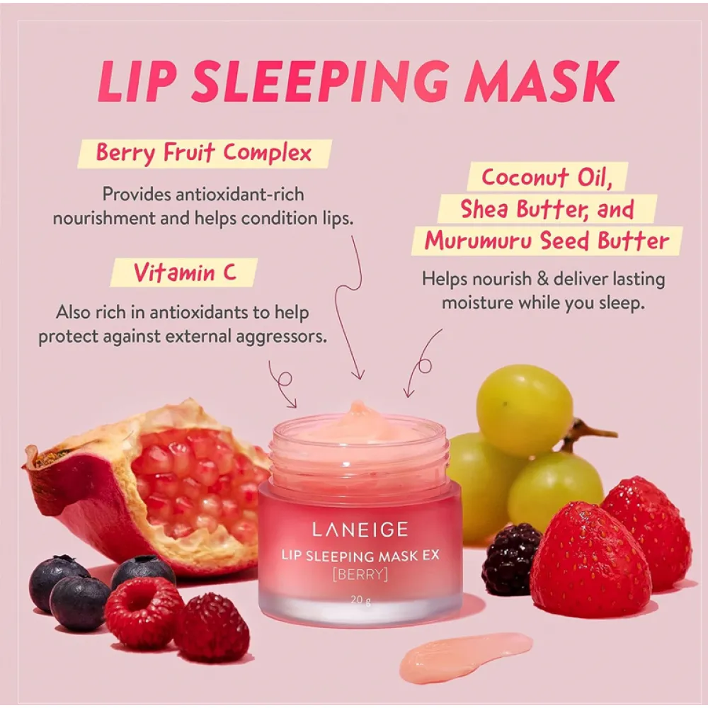 Laneige Lip Sleeping Mask - Berry
