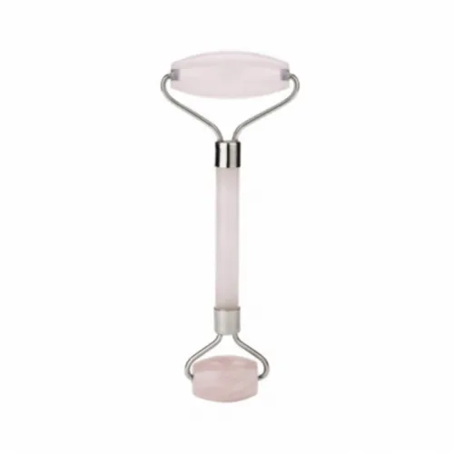 أداة تدليك الوجه المزدوجة بالحجر الكريم من سكينلاريتي- وردي