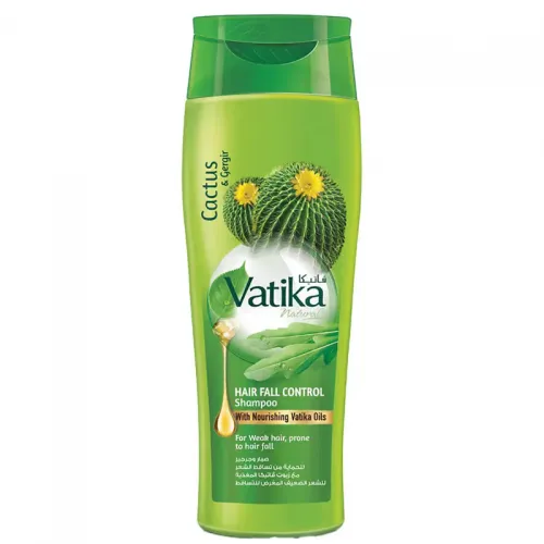 Vatika Cactus and Gergir Hair Fall Control Shampoo - 400ml