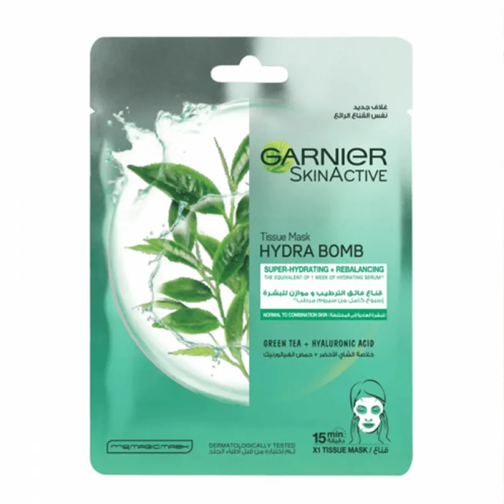 Garnier Hydra Bomb Tissue Mask - Green Tea