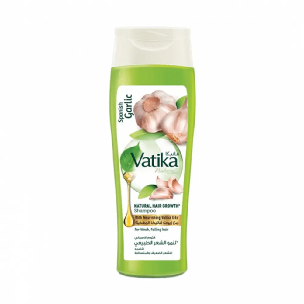 Vatika Spanish Garlic Natural Hair Growth Shampoo - 200ml