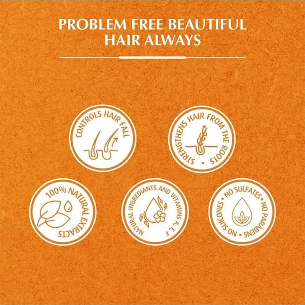 Vatika Naturals Almond Enriched Hair Oil-Vitamins A, E, F - Soft & Shine - 300 ml